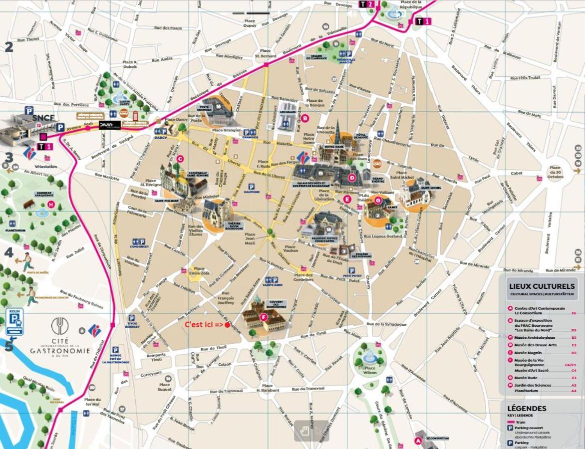 Belle Vue Centre-Ville Historique De Dijon. Zewnętrze zdjęcie